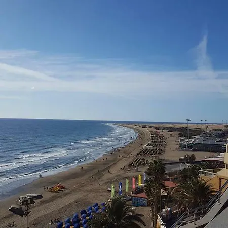 Bungalow Con Flamboyan En Maspalomas Feriehus Playa del Inglés