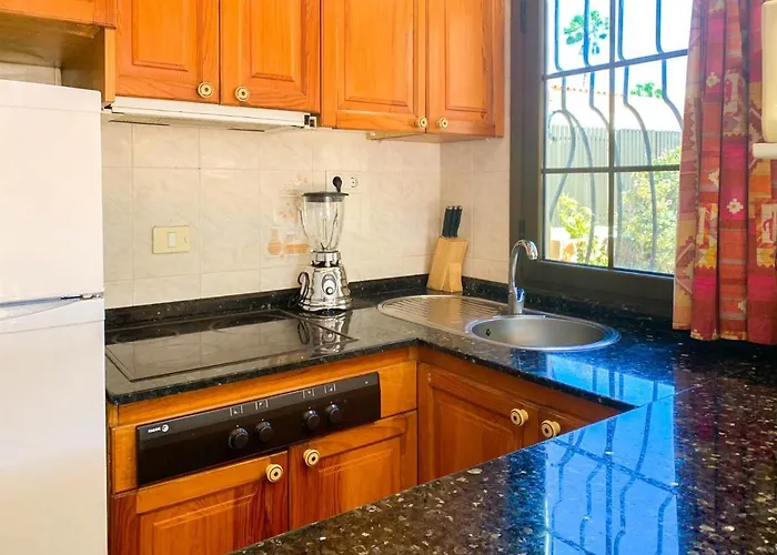 Bungalow Con Flamboyan En Maspalomas Feriehus