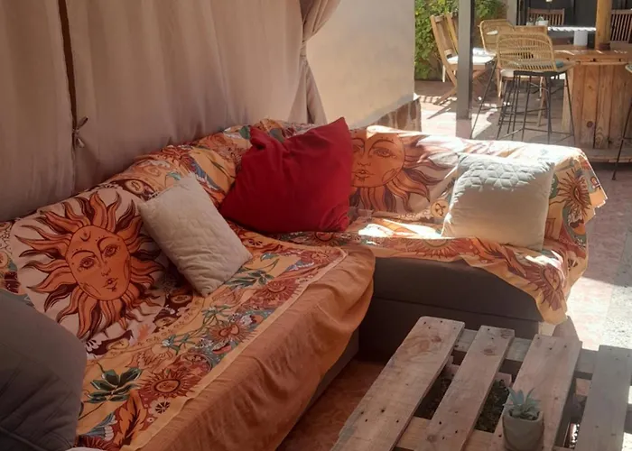 Bungalow Con Flamboyan En Maspalomas 度假居 普拉亚戴尔雷安格莱斯